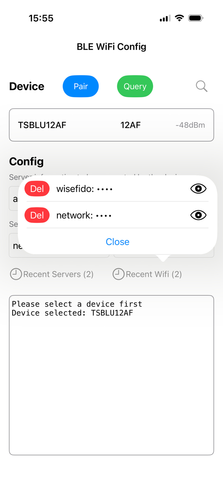 WisefidoBle screenshot 1