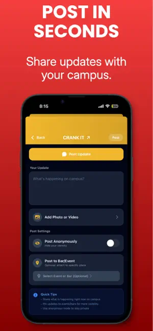 Crank: Social screenshot 3