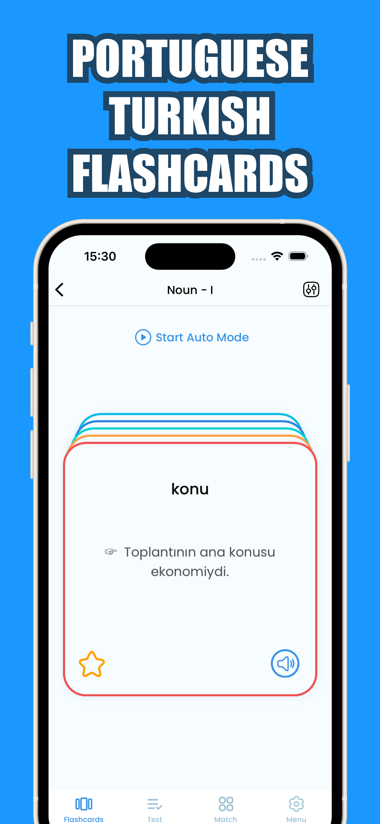 Learn Portuguese & Turkish
