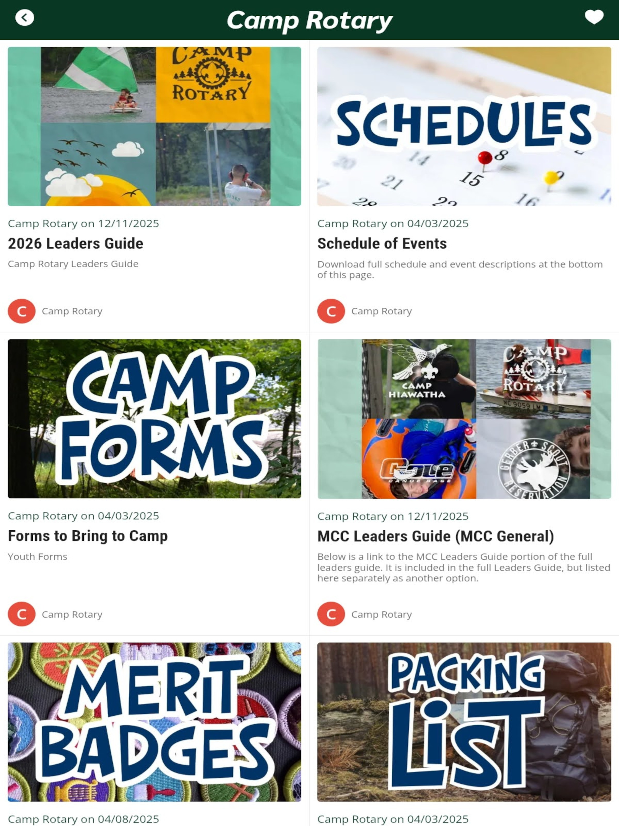 Camp Rotary