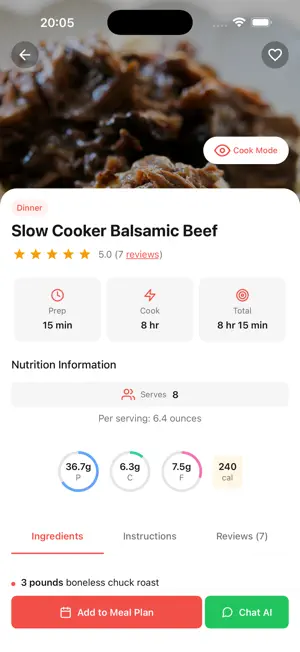 Macro Friendly Food screenshot 3