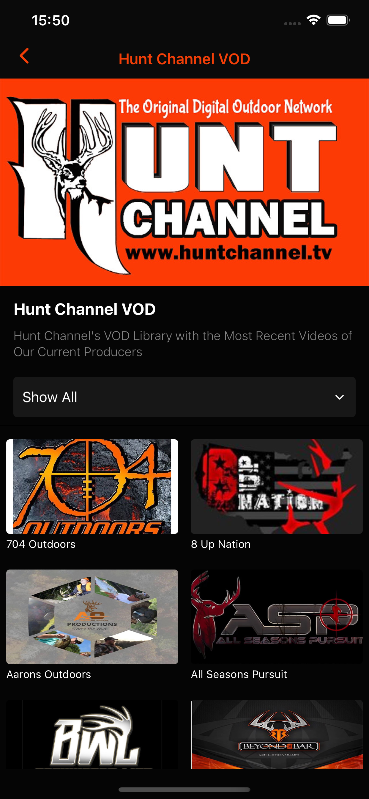 Hunt Channel Mobile