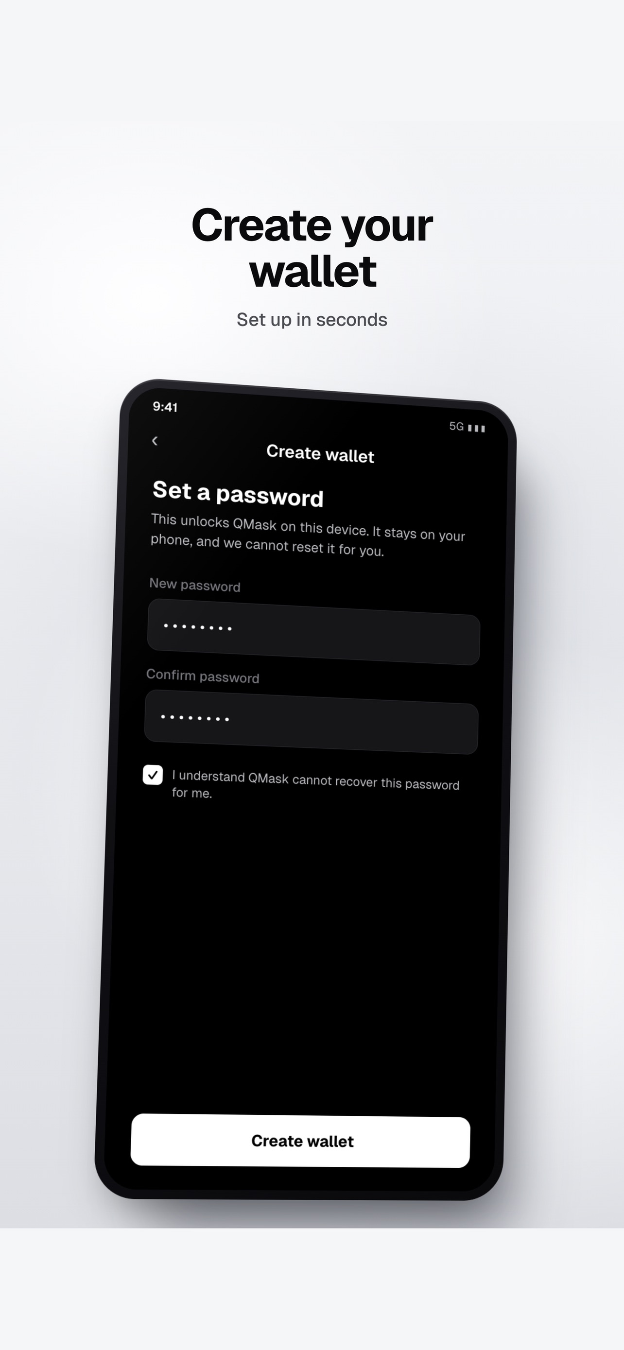 Screenshot 2 of QMask Wallet