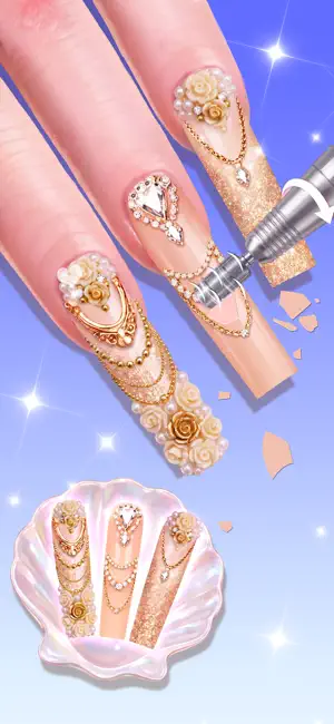 Nail Salon - Girl Art Game screenshot 3