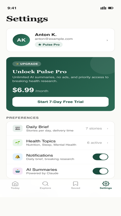 App screenshot