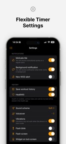Timer Tabata for Workout, HIIT screenshot