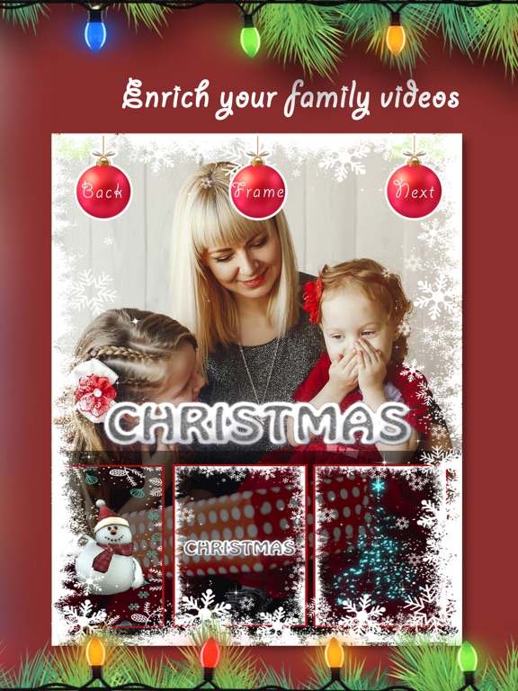 Screenshot #6 pour Cartes vidéo de Noël 2025