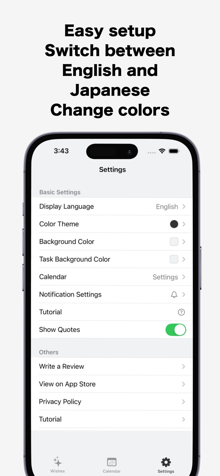 BucketNote Go — Goals & Habits screenshot 5