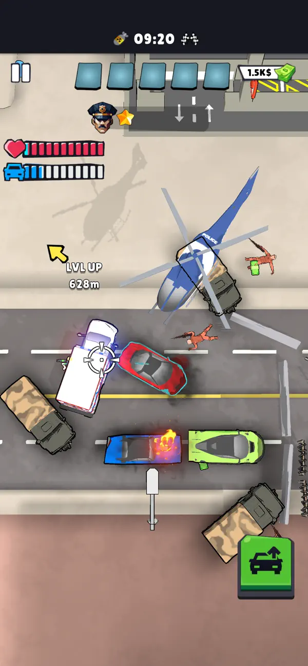 #2. Shoot & Drive (iOS) By: tiplay studio