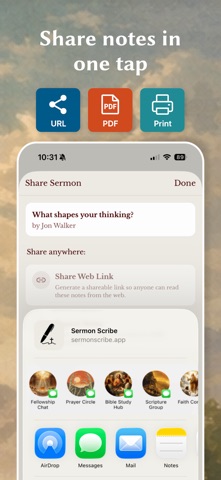 Sermon Scribe: Bible Notetaker Screenshot 9 of 9