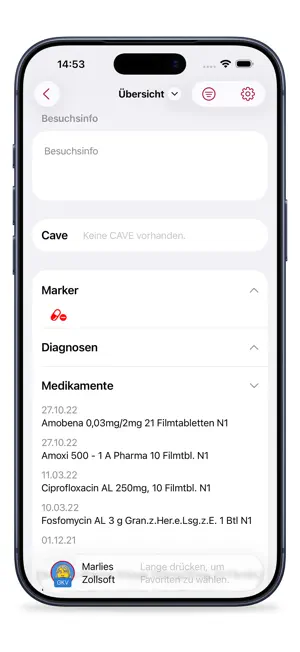 tomedo Praxissoftware screenshot 3