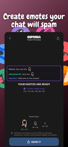 Giforia: GIF Reaction Maker screenshot