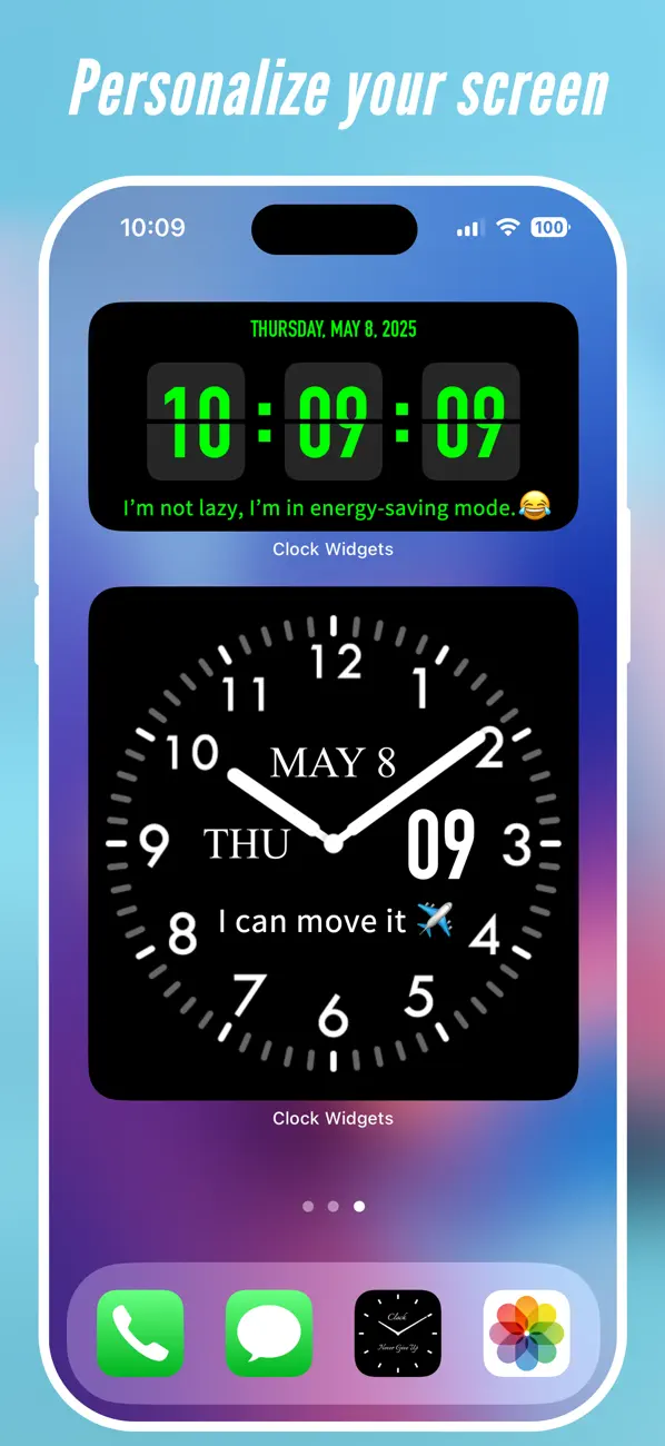 #5. Flip Clock & Countdown Widgets (iOS) Ved: 旭 林