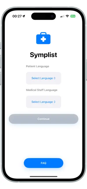 SympList screenshot 1