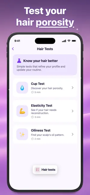 Hair Schedule: Care Routine screenshot 2