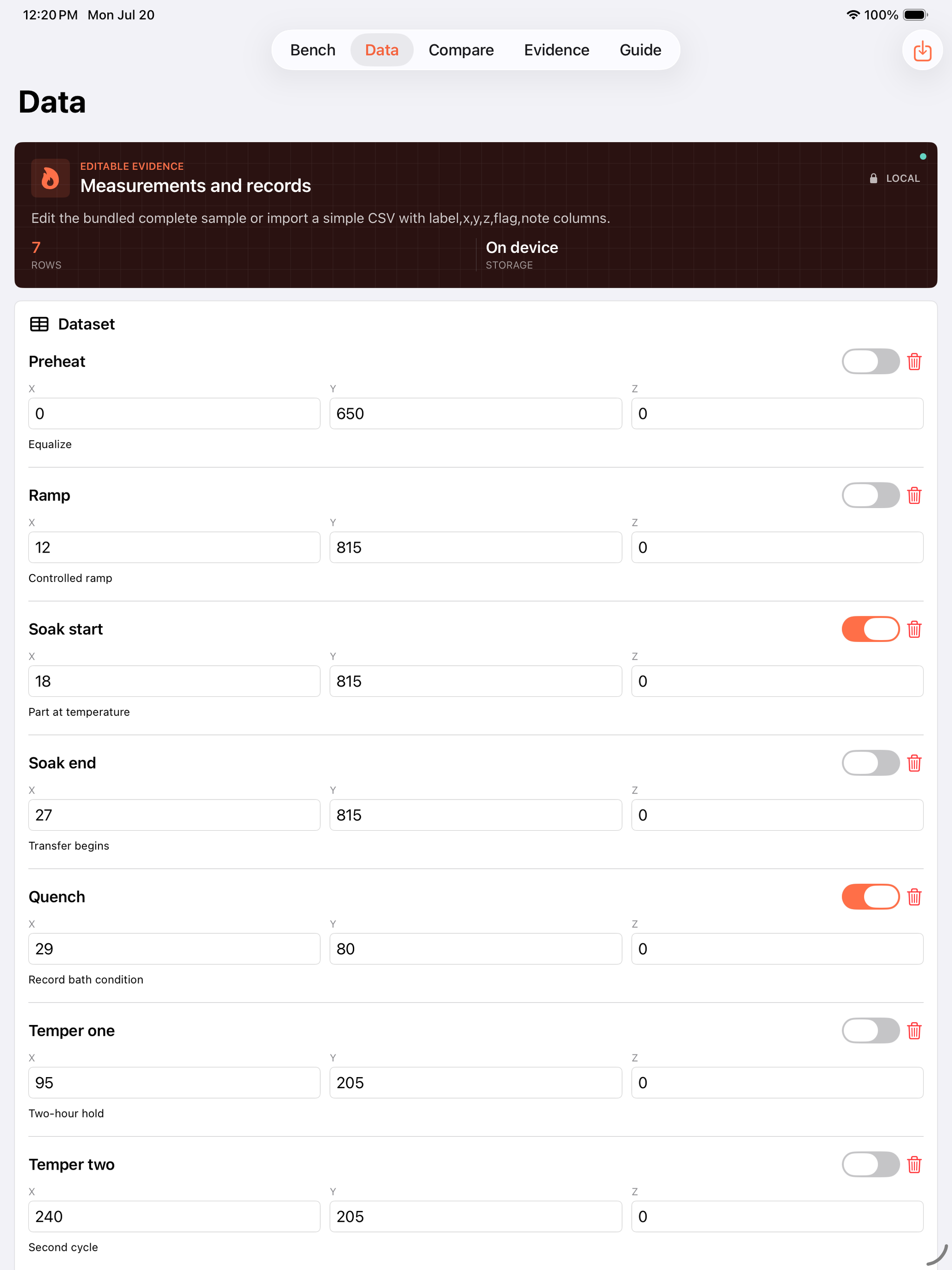 Austenpath: Heat Treat iPad screenshot 2 of 4