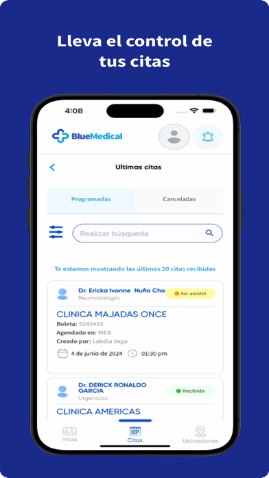 BlueMedical Screenshot