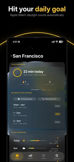 SunDaily: UV Index & Sun screenshot 2
