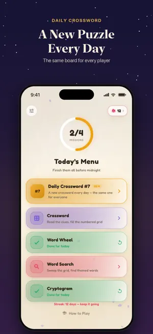 Offline Word Puzzles: 4 Modes screenshot 2