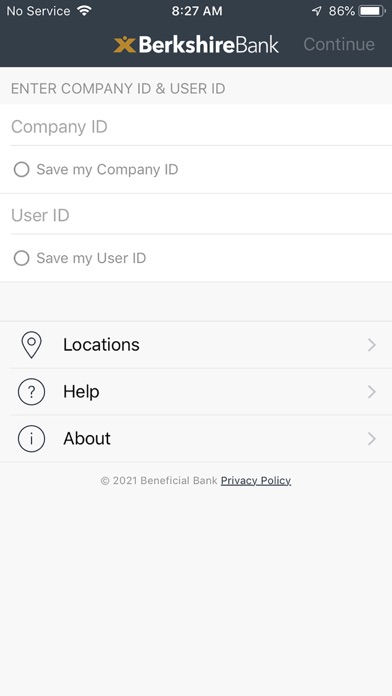 Berkshire Business Solutions Screenshot