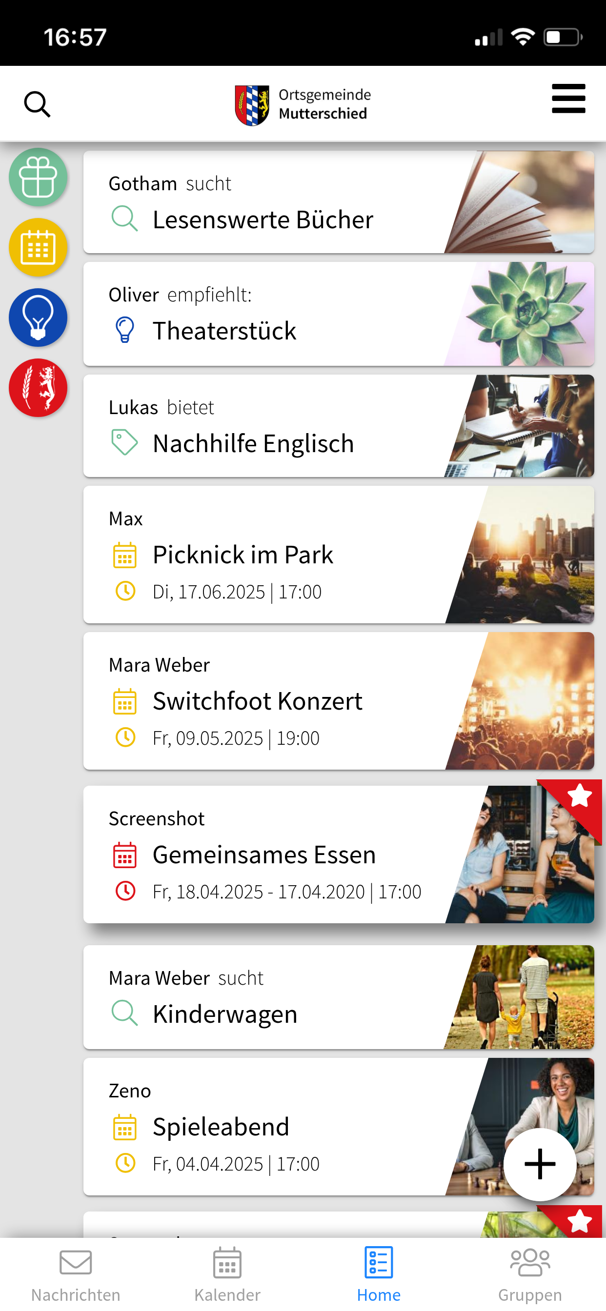 Mutterschied screenshot 2