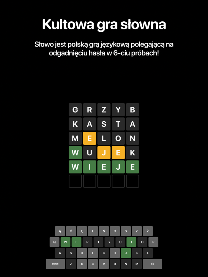 Słowo - polska gra słowna