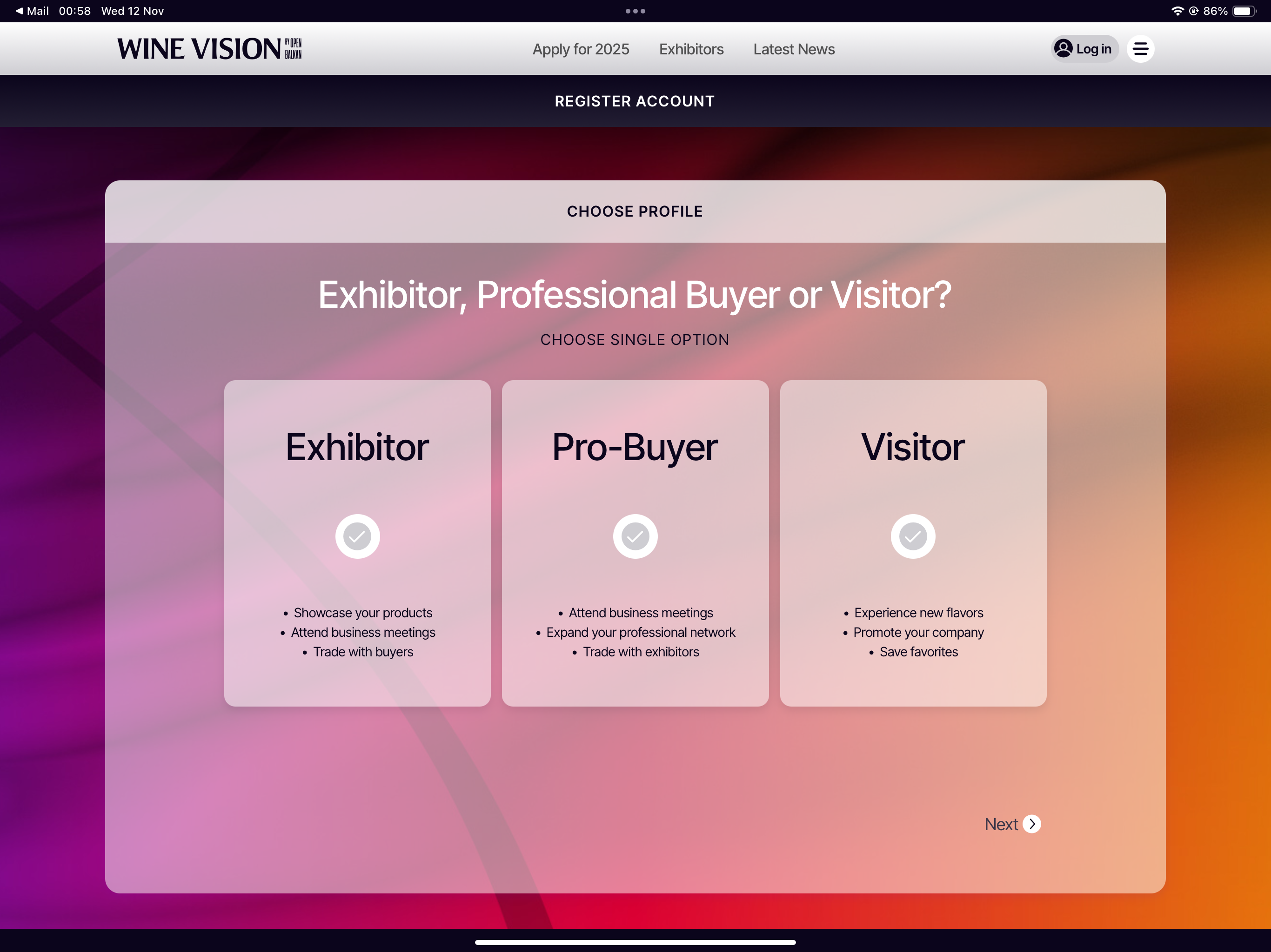 Wine Vision 2025 screenshot 9