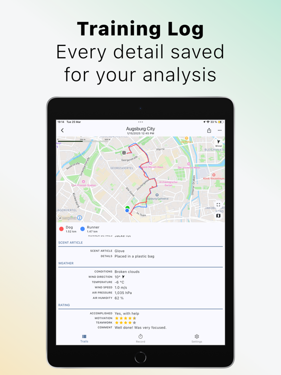 Screenshot #5 pour The Mantrailing App