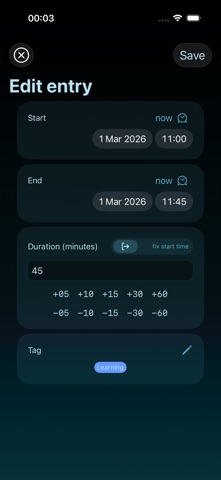 Toki Time Tracker Screenshot 6 of 10