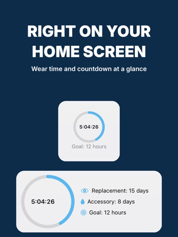 LensMinder: Contact Lens Timer iPad screenshot