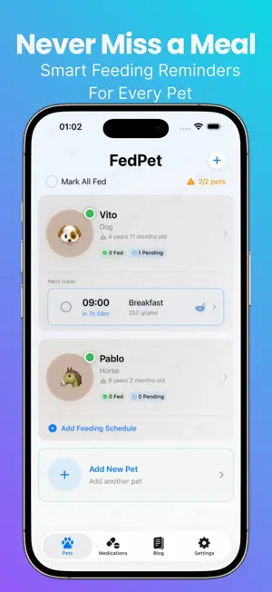 FedPet screenshot 2
