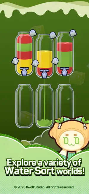 Ghost Sort : Water Sort Cafe screenshot 3