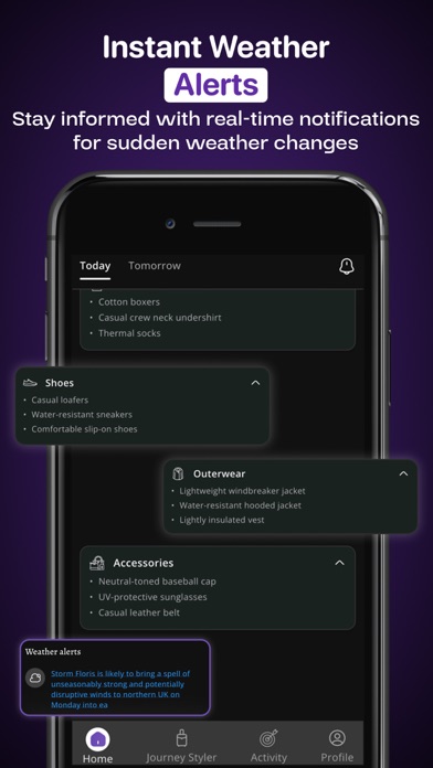 ClimaPalAI iPhone screenshot 4 - Lifestyle app