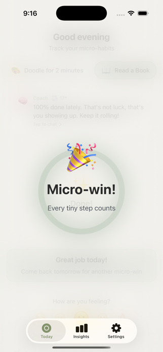 MicroHabitsAI Screenshot 5 of 8