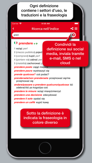Screenshot #3 pour Dizionario Polacco Hoepli