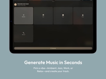 CafeLofi: Focus & Calm iPad screenshot