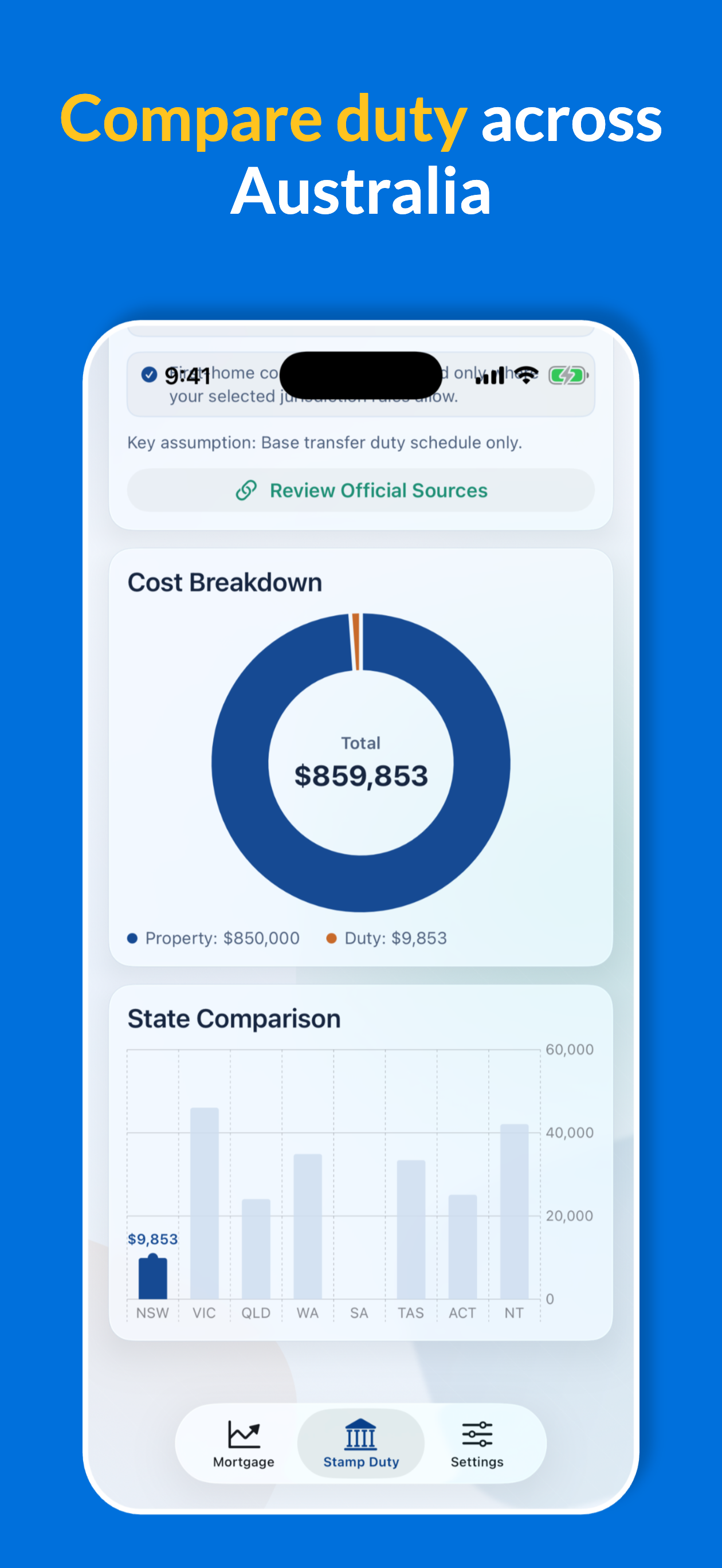 OZ Mortgage Calculator screenshot 6