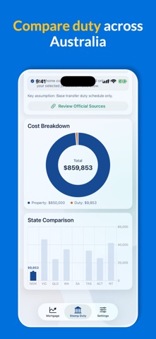 OZ Mortgage Calculator screenshot