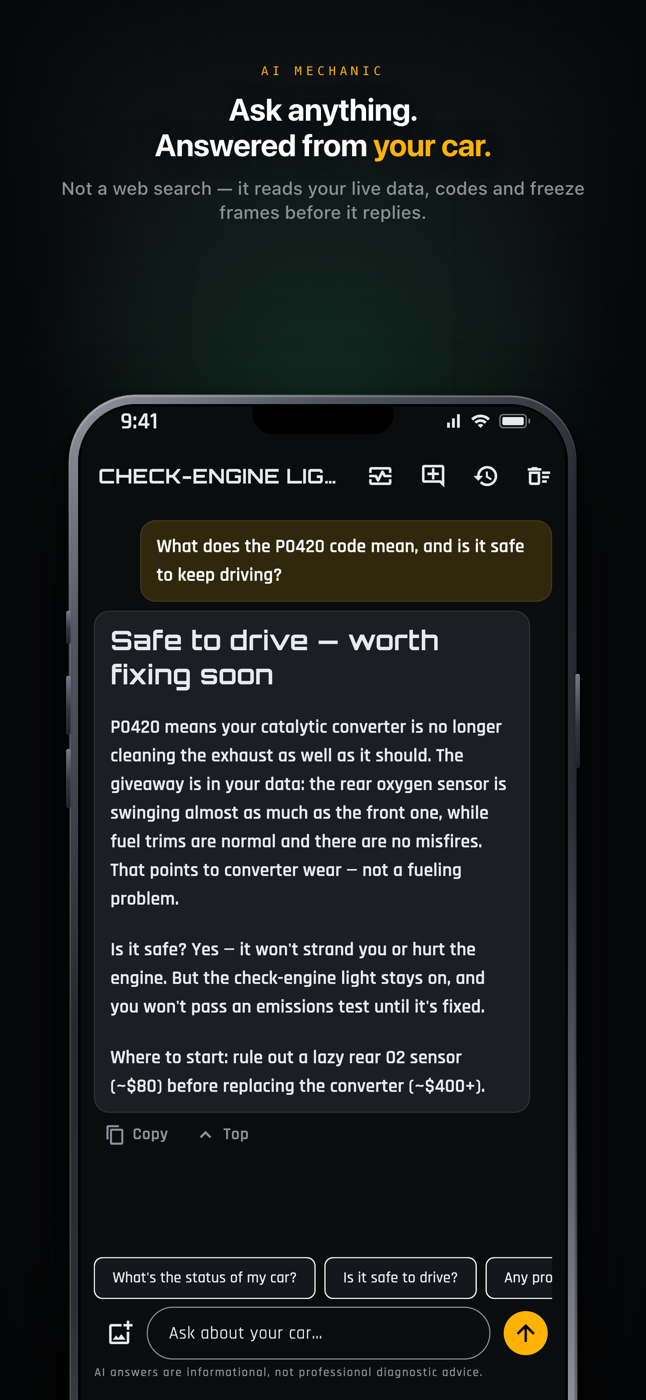 ScanMyCar screenshot 3