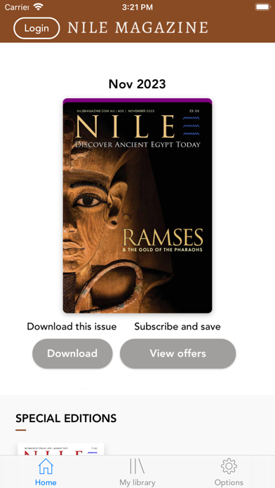Nile Magazine Screenshot