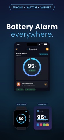 Battery Alarm & Runtimes App screenshot