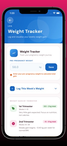 Pregnancy Tracker + Daily Tips Screenshot 9 of 10