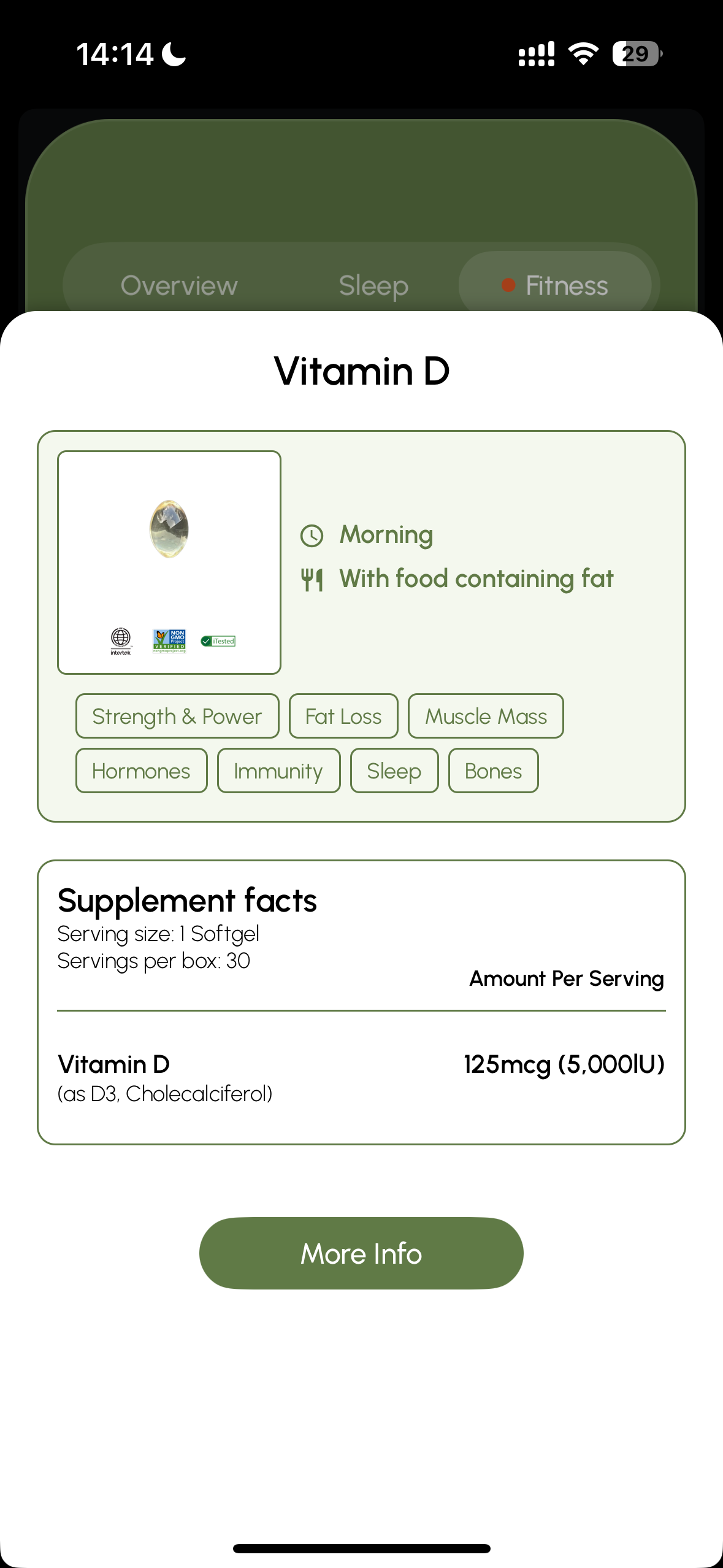 Nutricode screenshot 5