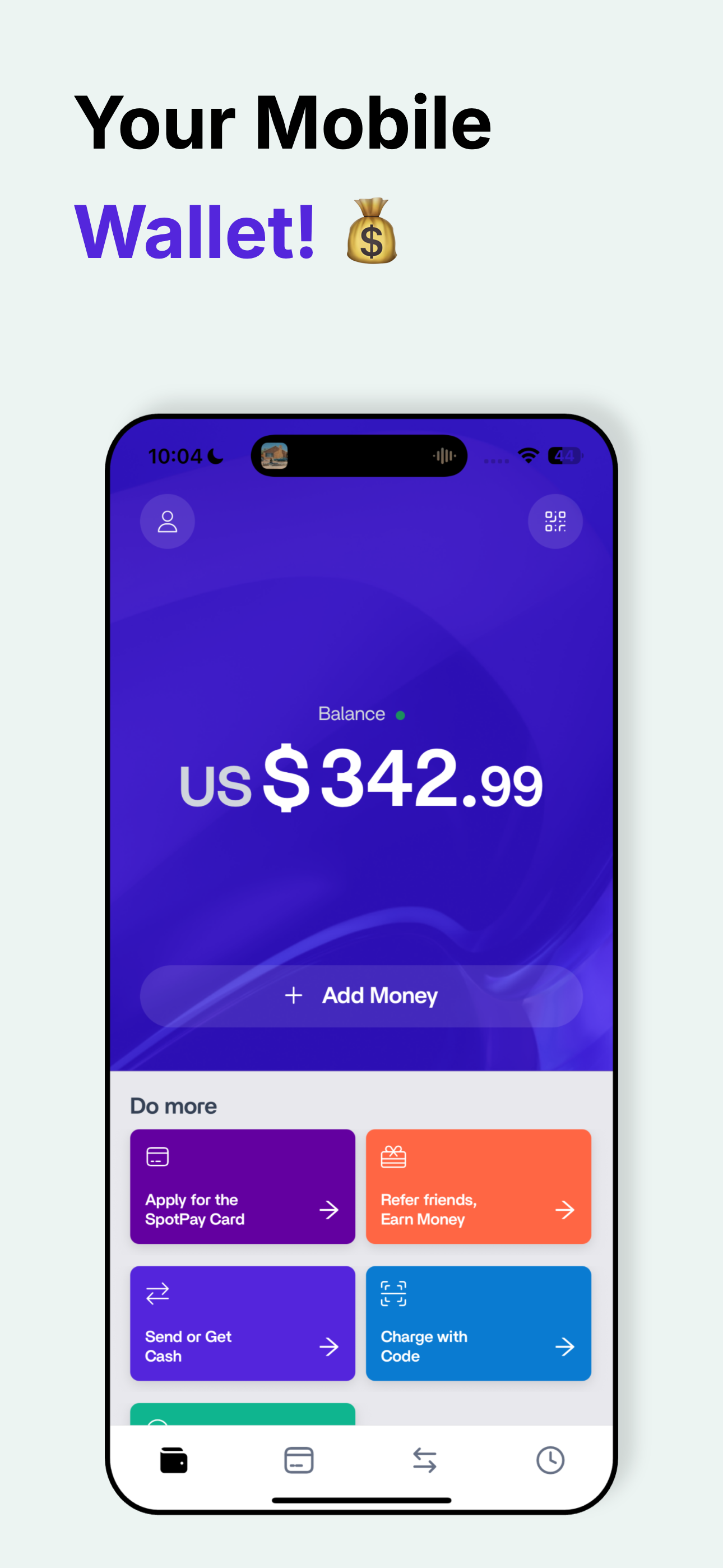 SpotPay: Mobile Wallet