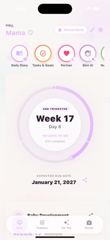 Bloom Cycle Period Ovulation iPhone screenshot 5