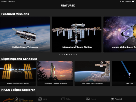 NASA iPad app afbeelding 5