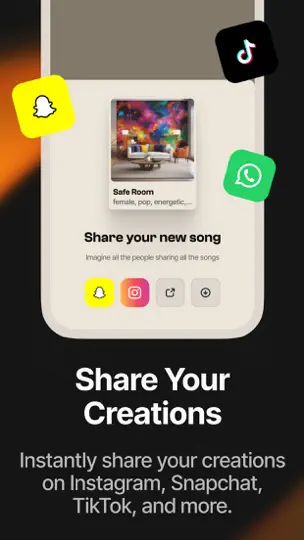 Capture d'écran de SoundBox AI sur iPhone 4