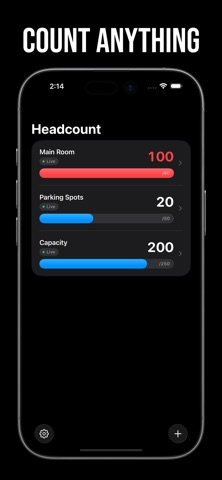 Live Counter: Headcount Screenshot 1 of 3