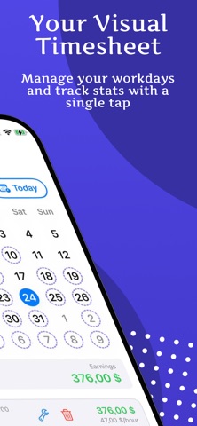 Track Work Hours & Earnings screenshot