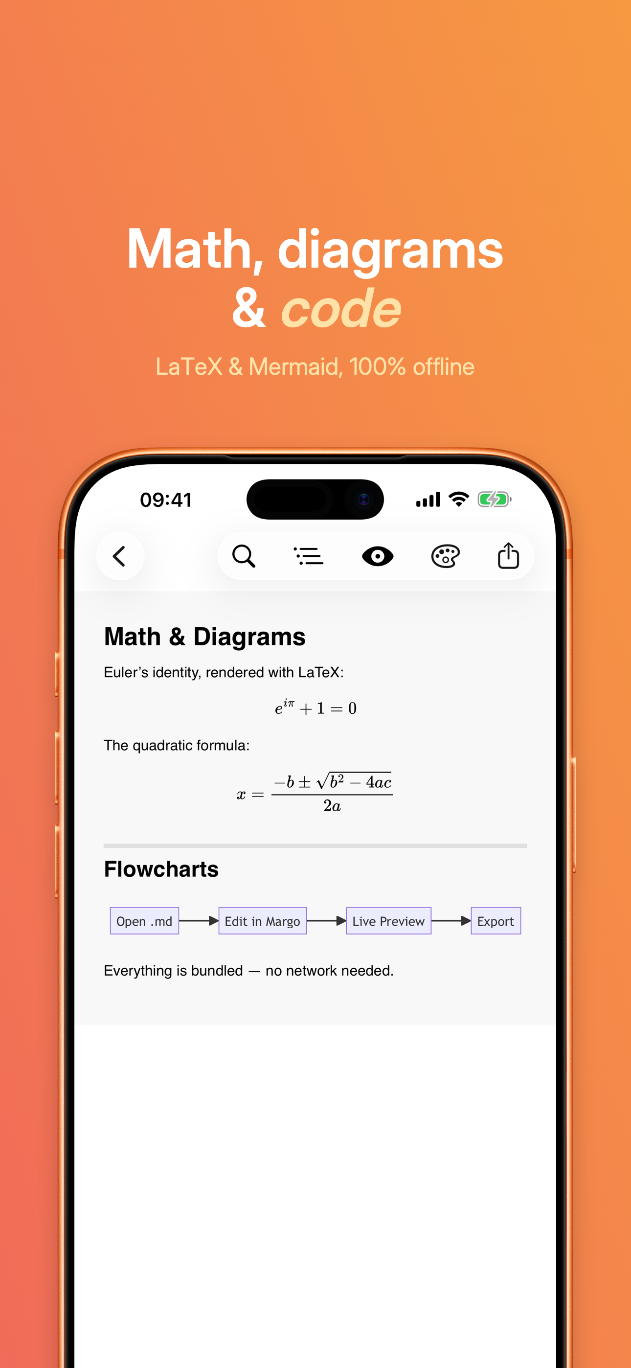 Margo: Markdown Editor screenshot 3
